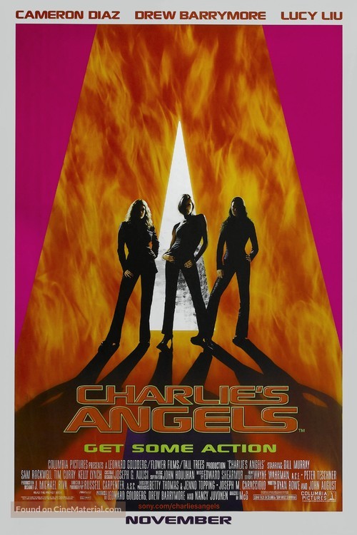Charlie's Angels (2000) Cinema Movie Poster A2 Size