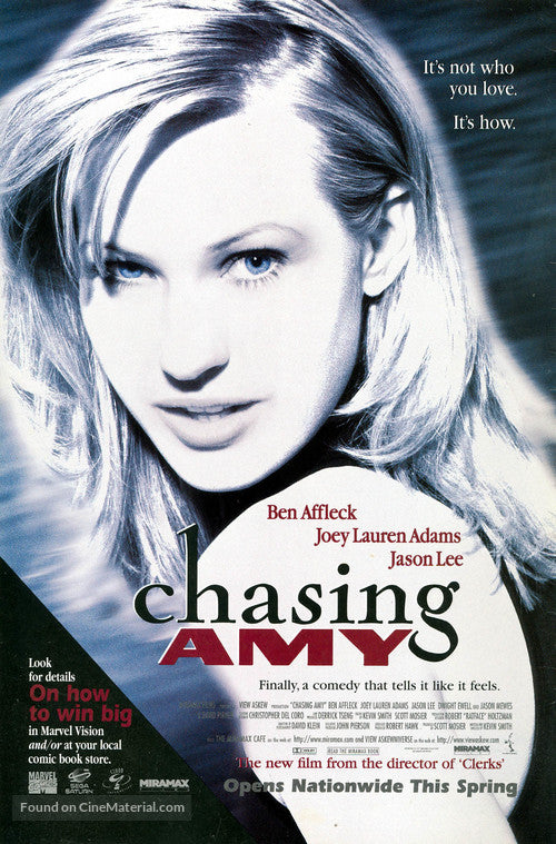 Pixel Demon Chasing Amy Movie Poster A2 Size