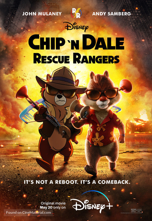 Chip 'n Dale: Rescue Rangers A2 Movie Poster-Pixel Demon