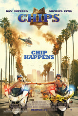 CHiPS Cinema Movie Poster A2 Size