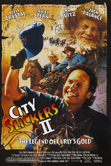 Pixel Demon City Slickers II: The Legend of Curly's Gold Movie Poster A2 Size