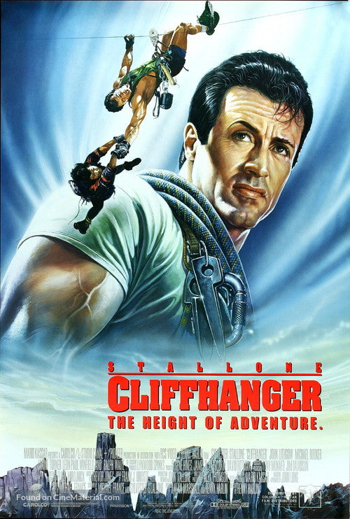 Cliffhanger Cinema Movie Poster A2 Size