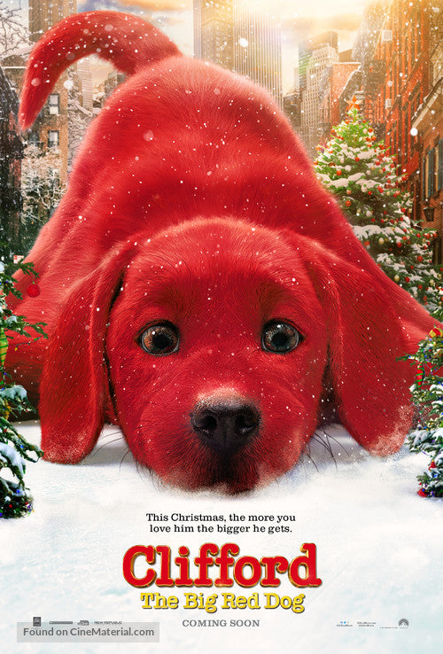 Clifford the Big Red Dog A2 Movie Poster-Pixel Demon