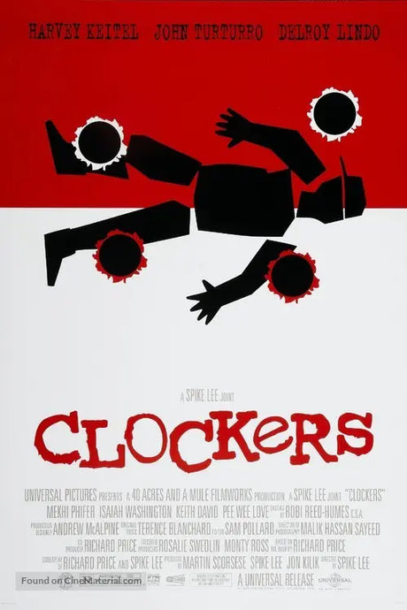 Pixel Demon Clockers Movie Poster A2 Size
