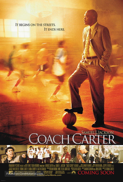 Coach Carter A2 Movie Poster-Pixel Demon