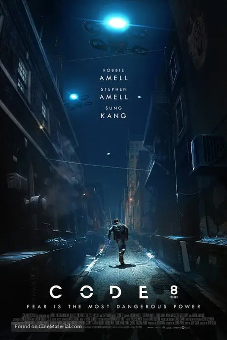Pixel Demon Code 8 Movie Poster A2 Size