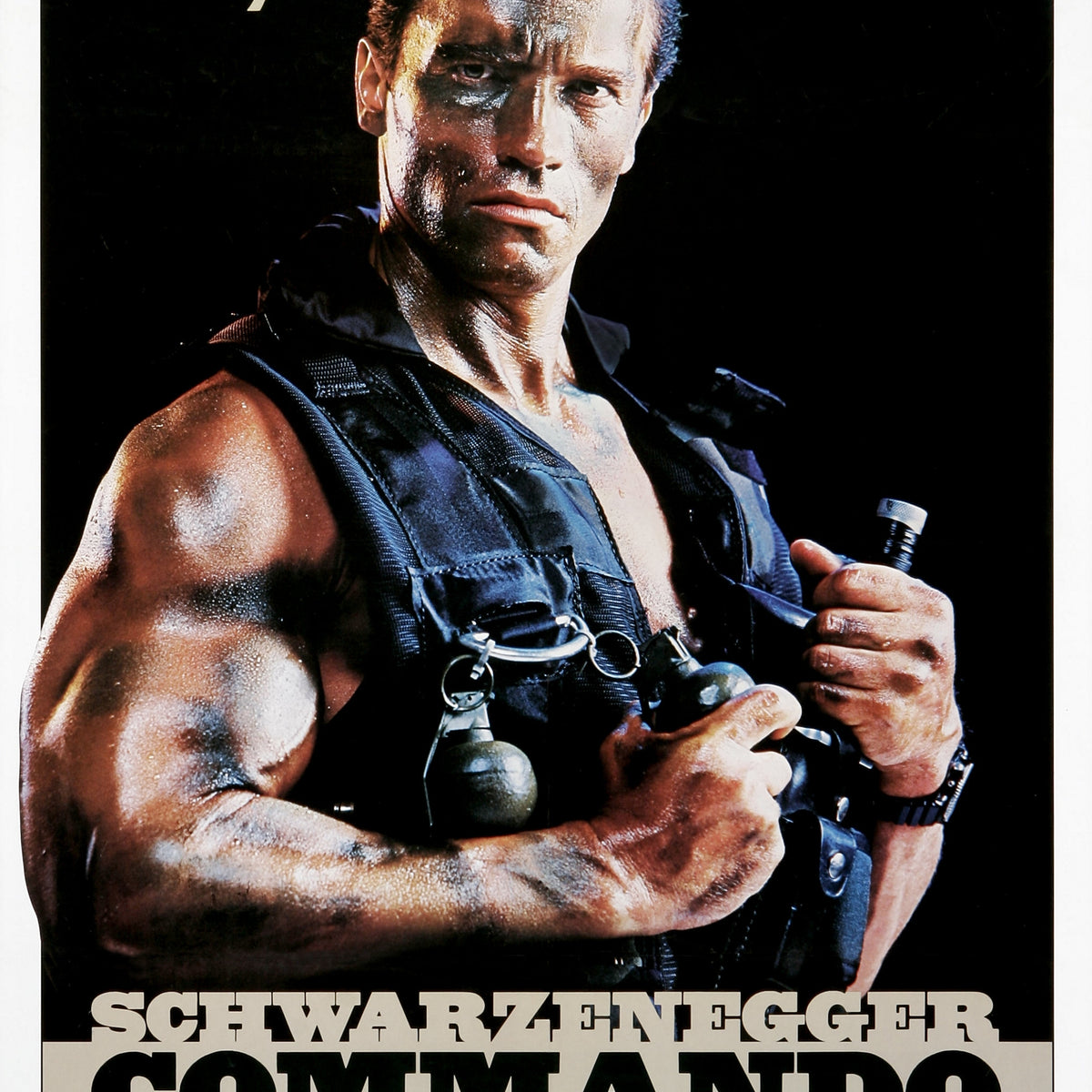 Commando A2 Size Movie Poster – Pixel Demon