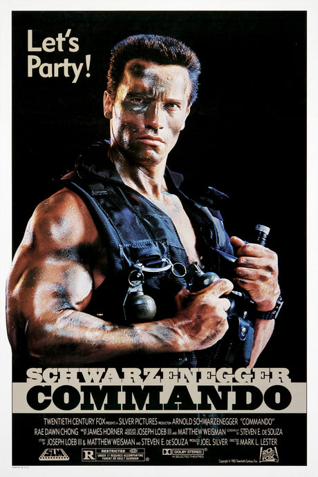 Commando A2 Size Movie Poster-Pixel Demon