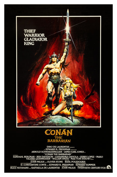 Conan The Barbarian A2 Size Movie Poster-Pixel Demon