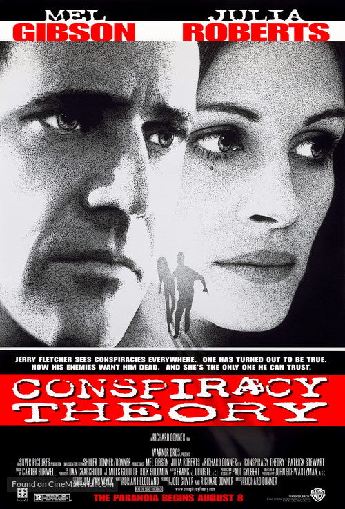Conspiracy Theory A2 Movie Poster-Pixel Demon