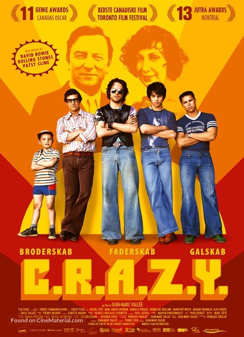 Pixel Demon C.R.A.Z.Y. Movie Poster A2 Size