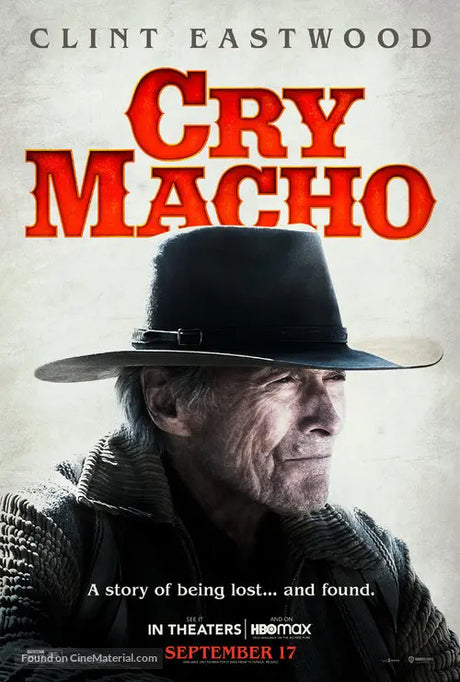 Pixel Demon Cry Macho Movie Poster A2 Size