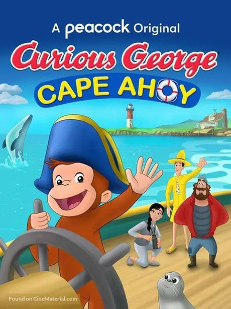 Pixel Demon Curious George: Cape Ahoy Movie Poster A2 Size
