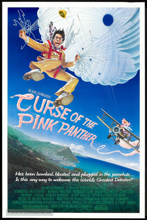 Pixel Demon Curse of the Pink Panther Movie Poster A2 Size