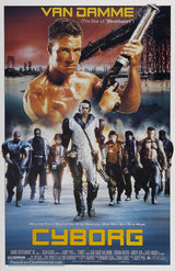 Cyborg Cinema Movie Poster A2 Size