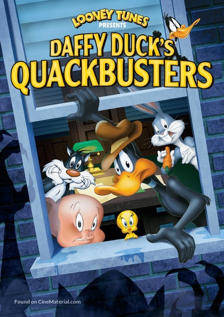 Pixel Demon Daffy Duck's Quackbusters Movie Poster A2 Size