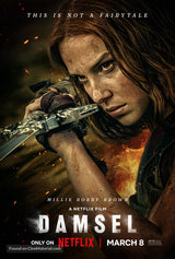 Damsel Cinema Movie Poster A2 Size