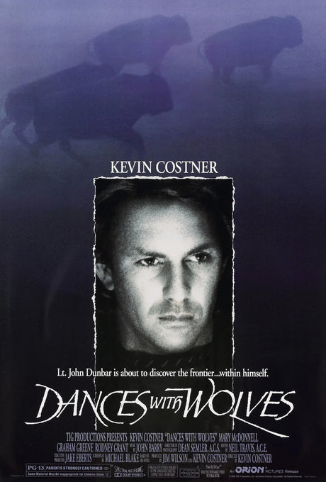 Dances With Wolves A2 Size Movie Poster-Pixel Demon