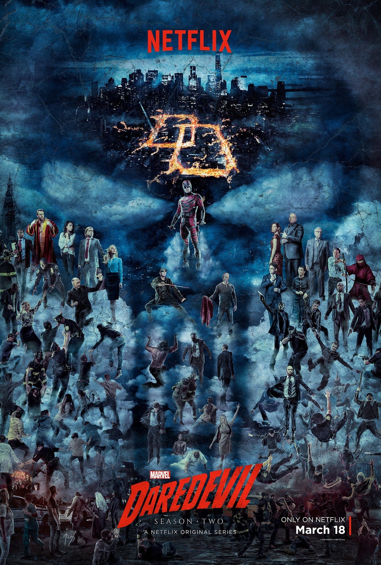Daredevil (series) A2 Size Posters-Pixel Demon