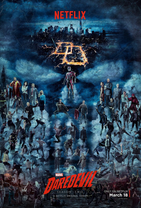 Daredevil (series) A2 Size Posters-Pixel Demon