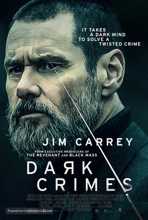 Dark Crimes Cinema Movie Poster A2 Size