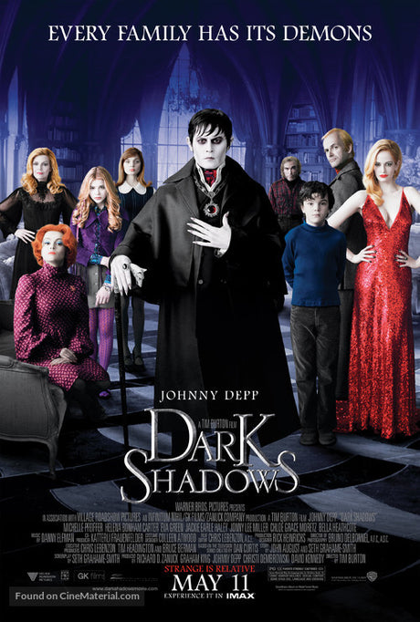 Dark Shadows A2 Movie Poster-Pixel Demon