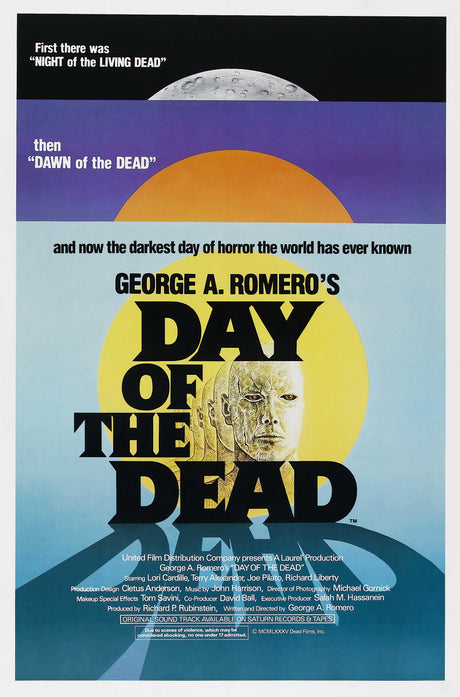Day of the dead A2 Size Movie Poster-Pixel Demon