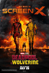 Deadpool & Wolverine Cinema Movie Poster A2 Size Version 9
