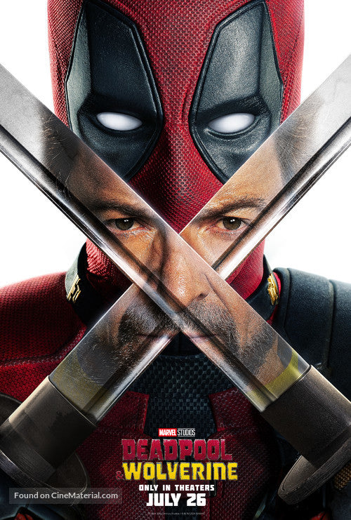 Deadpool & Wolverine Cinema Movie Poster A2 Size Version 2