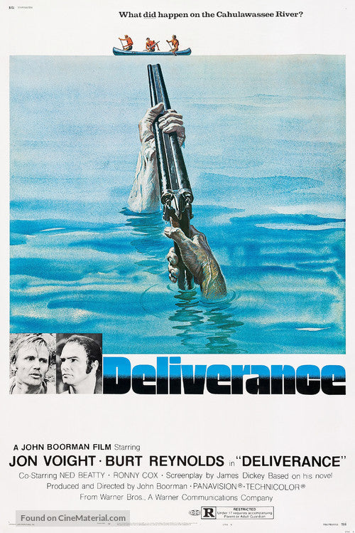 Deliverance Cinema Movie Poster A2 Size