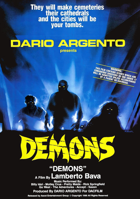 Demons A2 Size Movie Poster-Pixel Demon