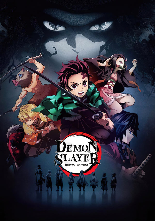 Anime Demon Slayer A2 Size Posters-Pixel Demon