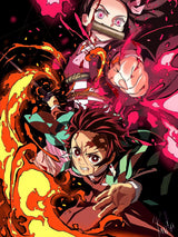 Demon Slayer Anime Design 11 A2 Size Posters-Pixel Demon