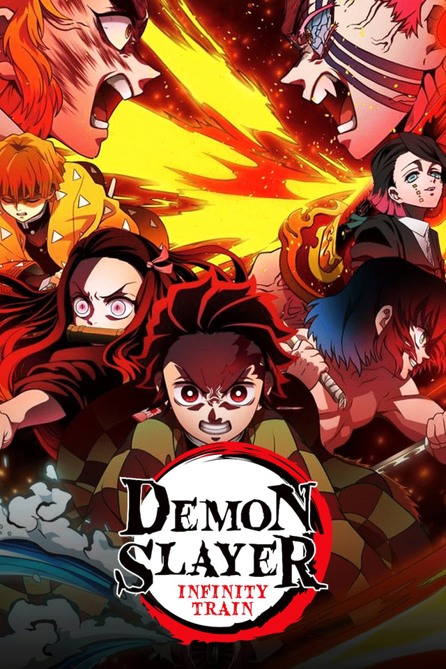 Demon Slayer Anime Design 6 A2 Size Posters-Pixel Demon