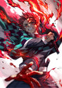 Demon Slayer Anime Design 9 A2 Size Posters-Pixel Demon