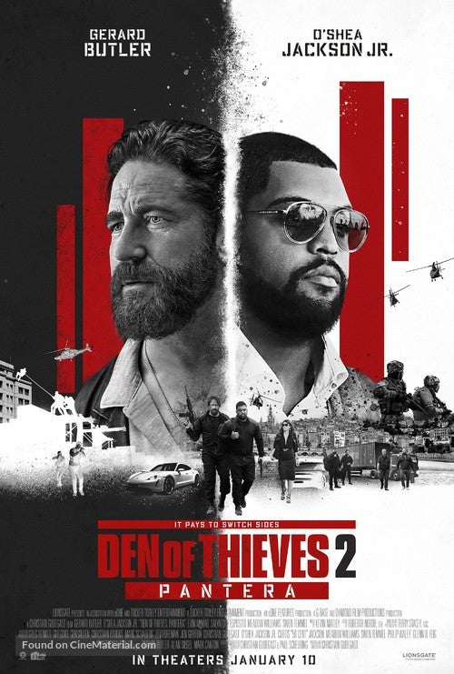 Den of Thieves 2: Pantera Movie Poster A2 Size Version 2