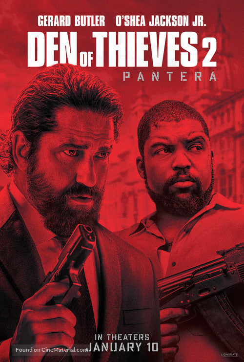 Den of Thieves 2: Pantera Movie Poster A2 Size Version 3