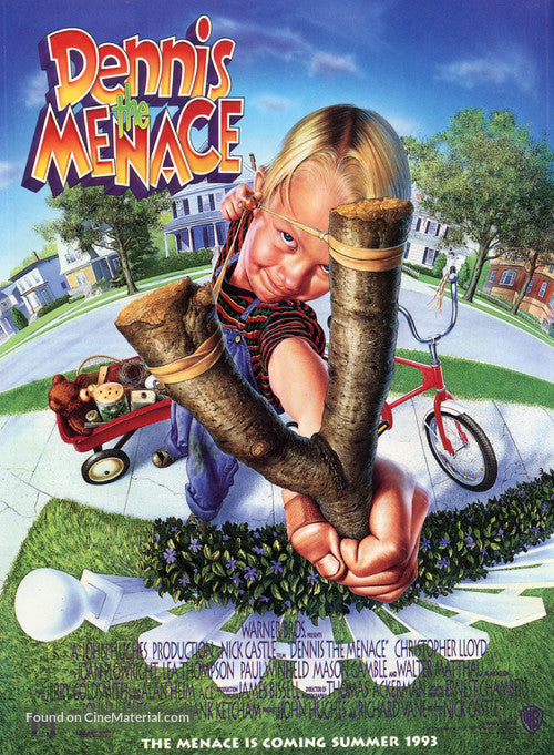 Dennis the Menace Cinema Movie Poster A2 Size