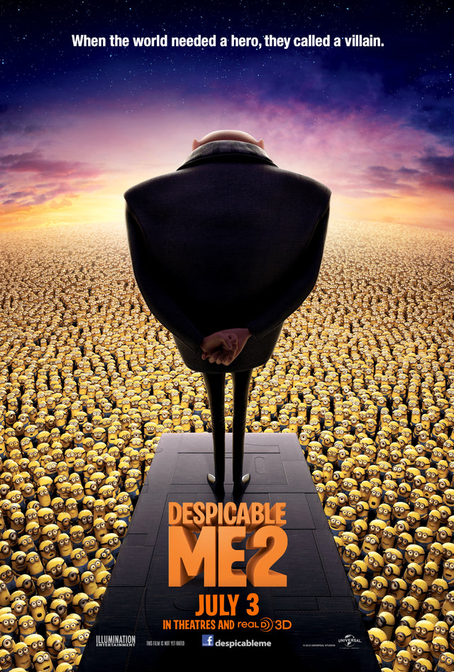 Despicable Me 4 A2 Size Movie Poster-Pixel Demon