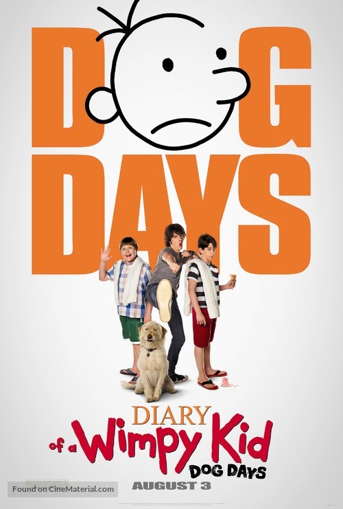 Diary of a Wimpy Kid: Dog Days Cinema Movie Poster A2 Size