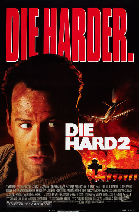 Die Hard 2 A2 Movie Poster-Pixel Demon
