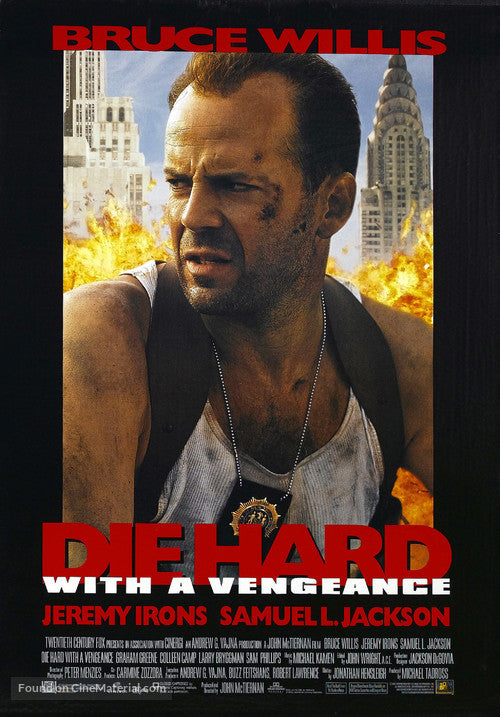 Die Hard: With a Vengeance A2 Movie Poster-Pixel Demon