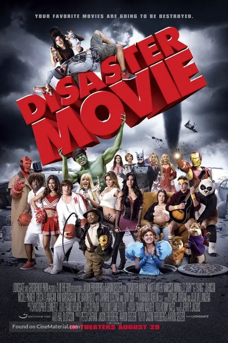 Pixel Demon Disaster Movie Movie Poster A2 Size