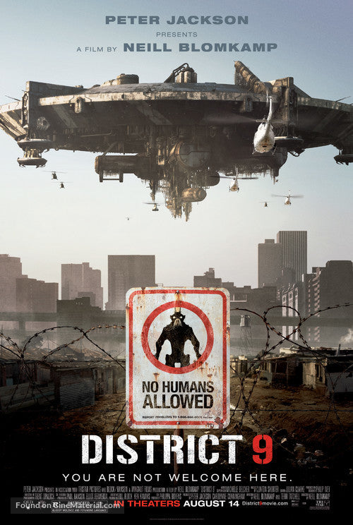 District 9 A2 Movie Poster-Pixel Demon