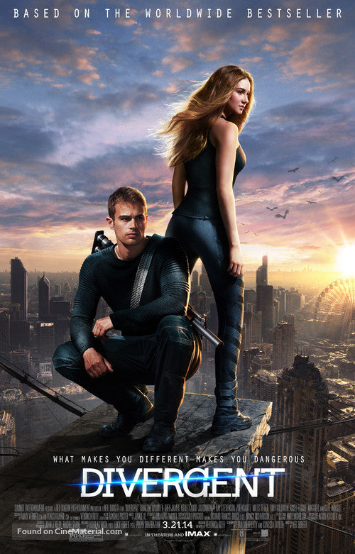 Divergent A2 Movie Poster-Pixel Demon