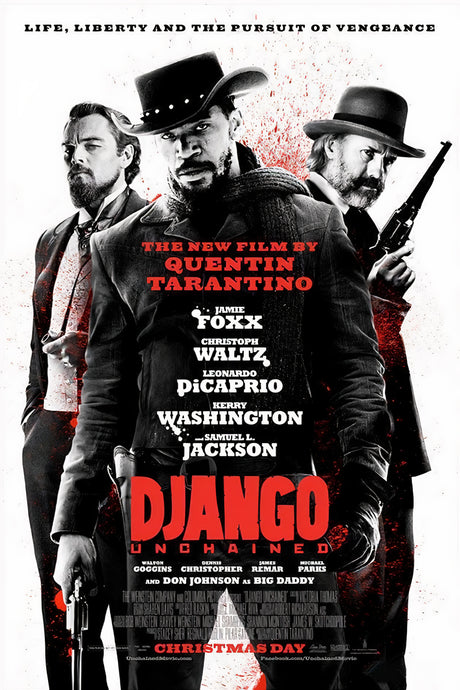 Django unchained A2 Size Movie Poster-Pixel Demon