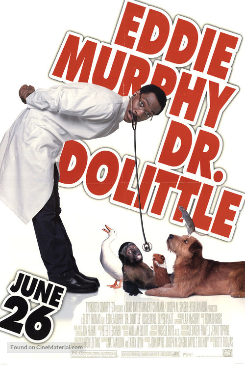 Doctor Dolittle A2 Movie Poster-Pixel Demon