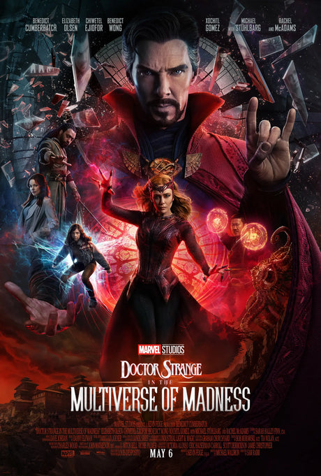 Doctor Strange In The Multiverse Of Madness A2 Size Movie Poster-Pixel Demon