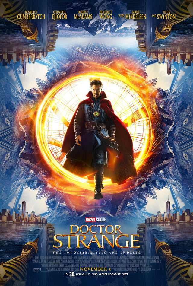Doctor Strange A2 Size Movie Poster-Pixel Demon