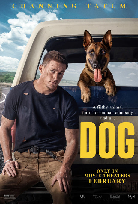 Dog A2 Size Movie Poster-Pixel Demon